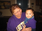 EJ With Aunt Mary